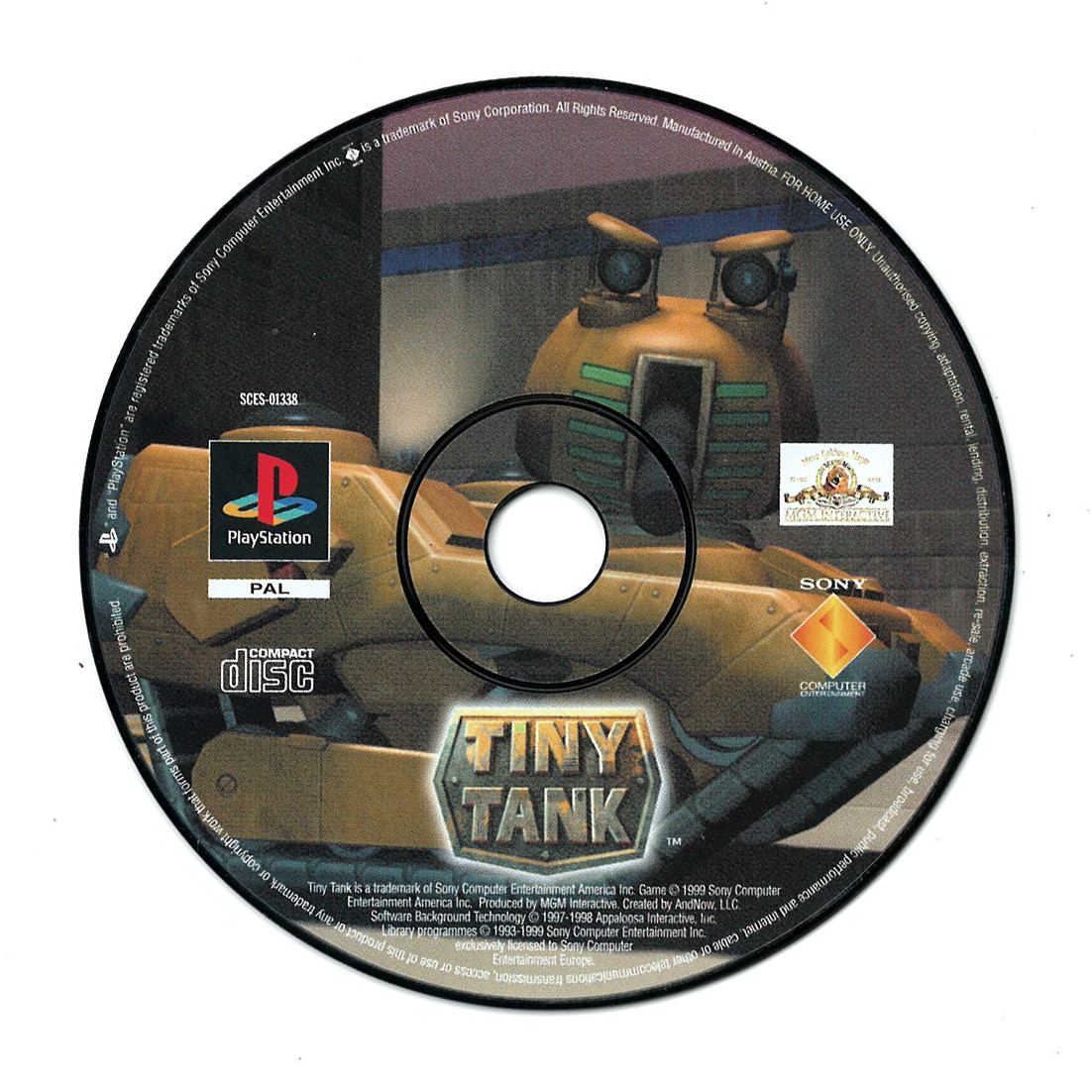 Tiny Tank (losse disc)