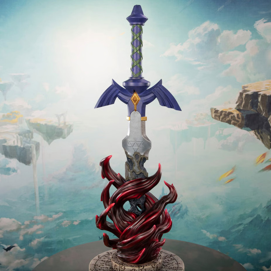 First 4 Figures The Legend of Zelda: Tears of the Kingdom Resin Statue - Decayed Master Sword ()