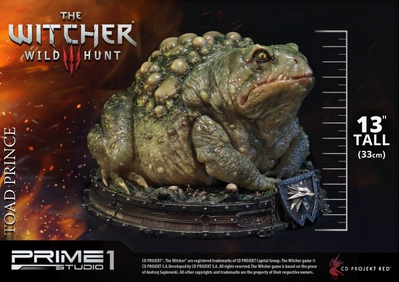 Image of The Witcher 3: Wild Hunt - Toad Prince of Oxenfurt Statue
