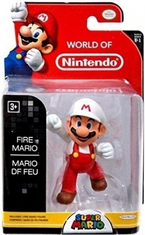 World of Nintendo Mini Figure - Fire Mario