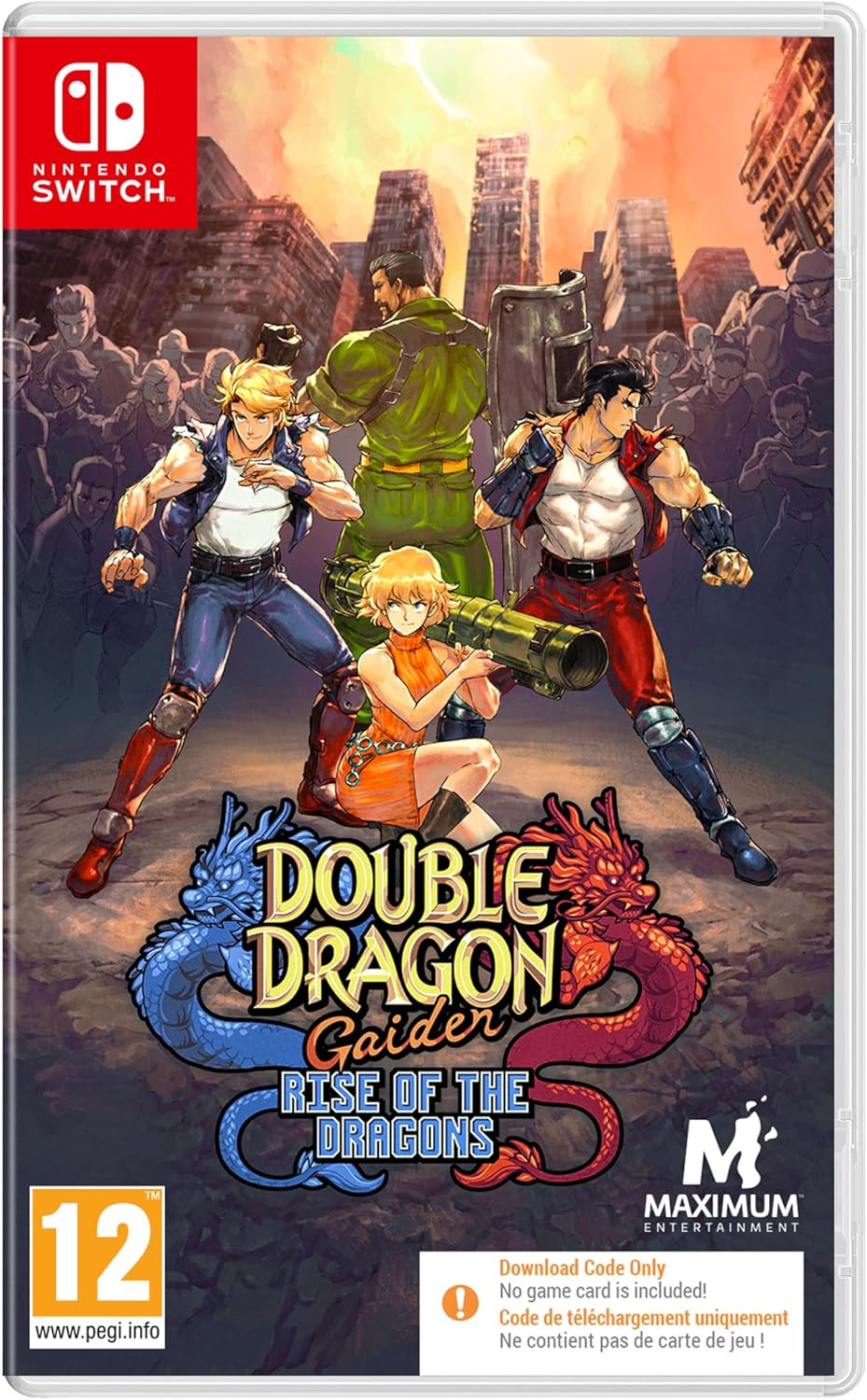 Double Dragon Gaiden: Rise of the Dragons (Code in a Box)
