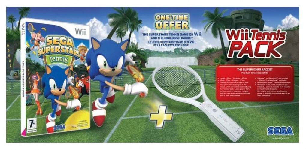 Image of Sega Superstars Tennis + Tennisracket