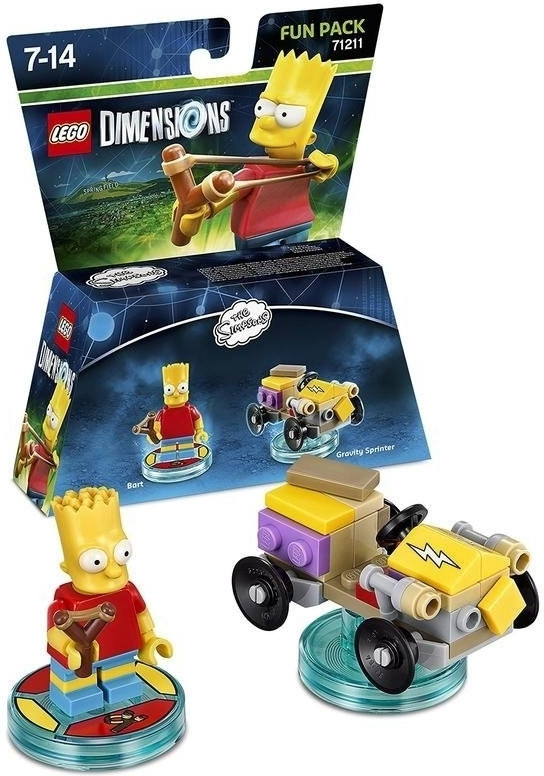 Image of Fun Pack Lego Dimensions W2: Simpsons Bart
