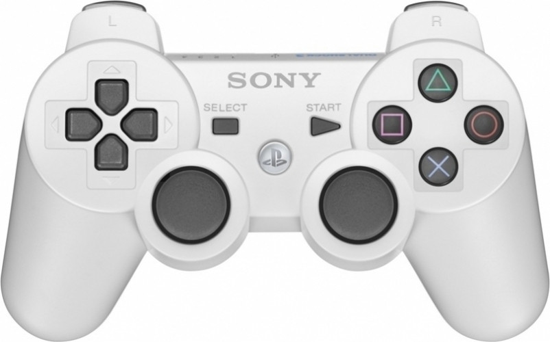 Sony Wireless Dual Shock 3 Controller (White)