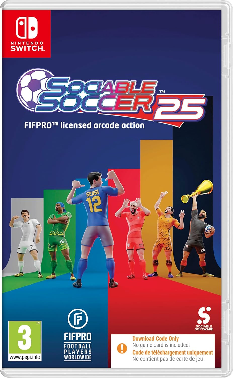 Sociable Soccer 25 (code in a box) afbeelding
