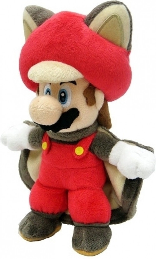 Super Mario Pluche - Flying Squirrel Mario (21cm)