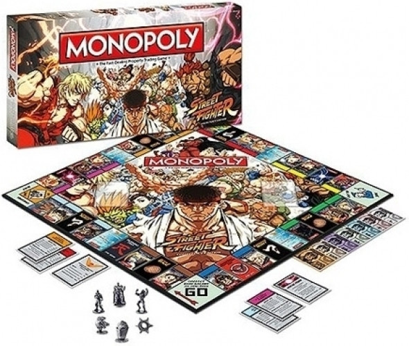 Image of Street Fighter Monopoly Collectors Edition