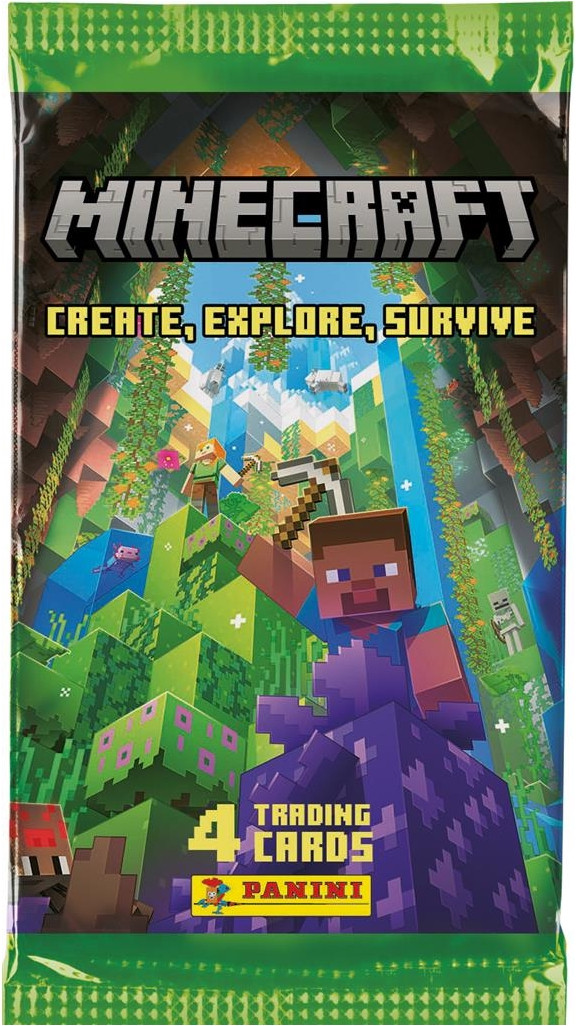 Minecraft Create, Explore, Survive TCG Booster Pack