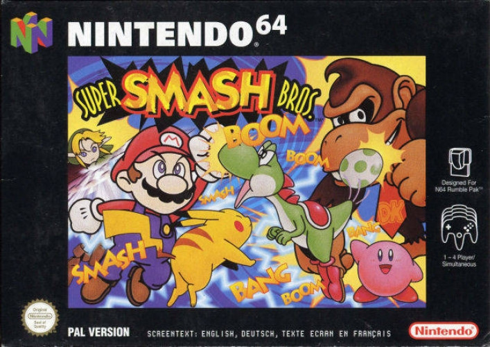 Super Smash Bros - Nintendo 64 [N64] Game PAL