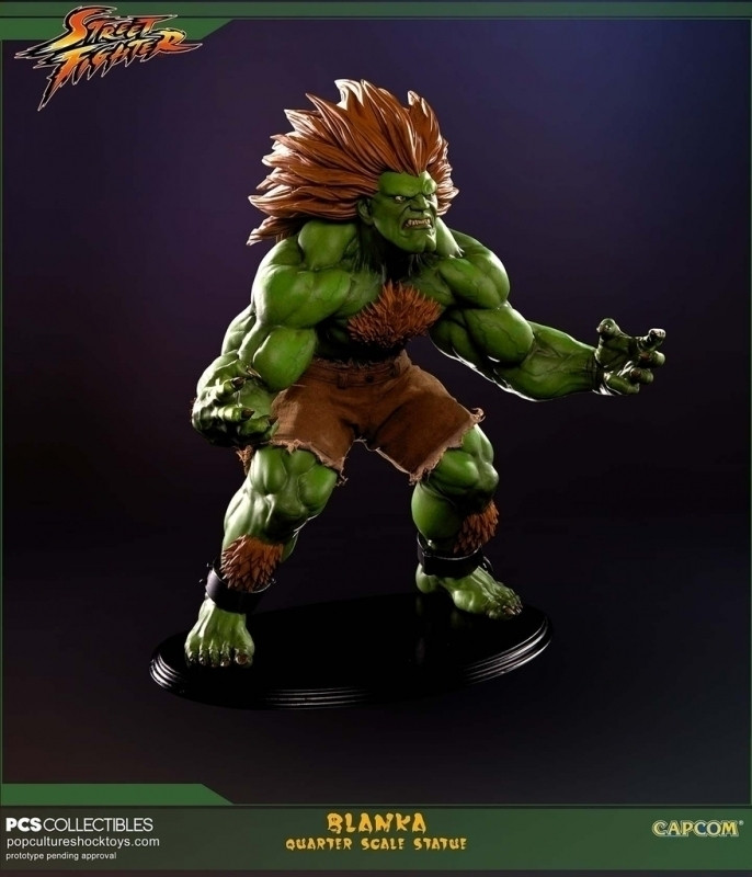 Pop Culture Shock Street Fighter Blanka 14 Scale Statue pop culture shock kopen in de aanbieding Pop Culture Shock Street Fighter Blanka 14 Scale Statue pop culture shock kopen in de aanbieding