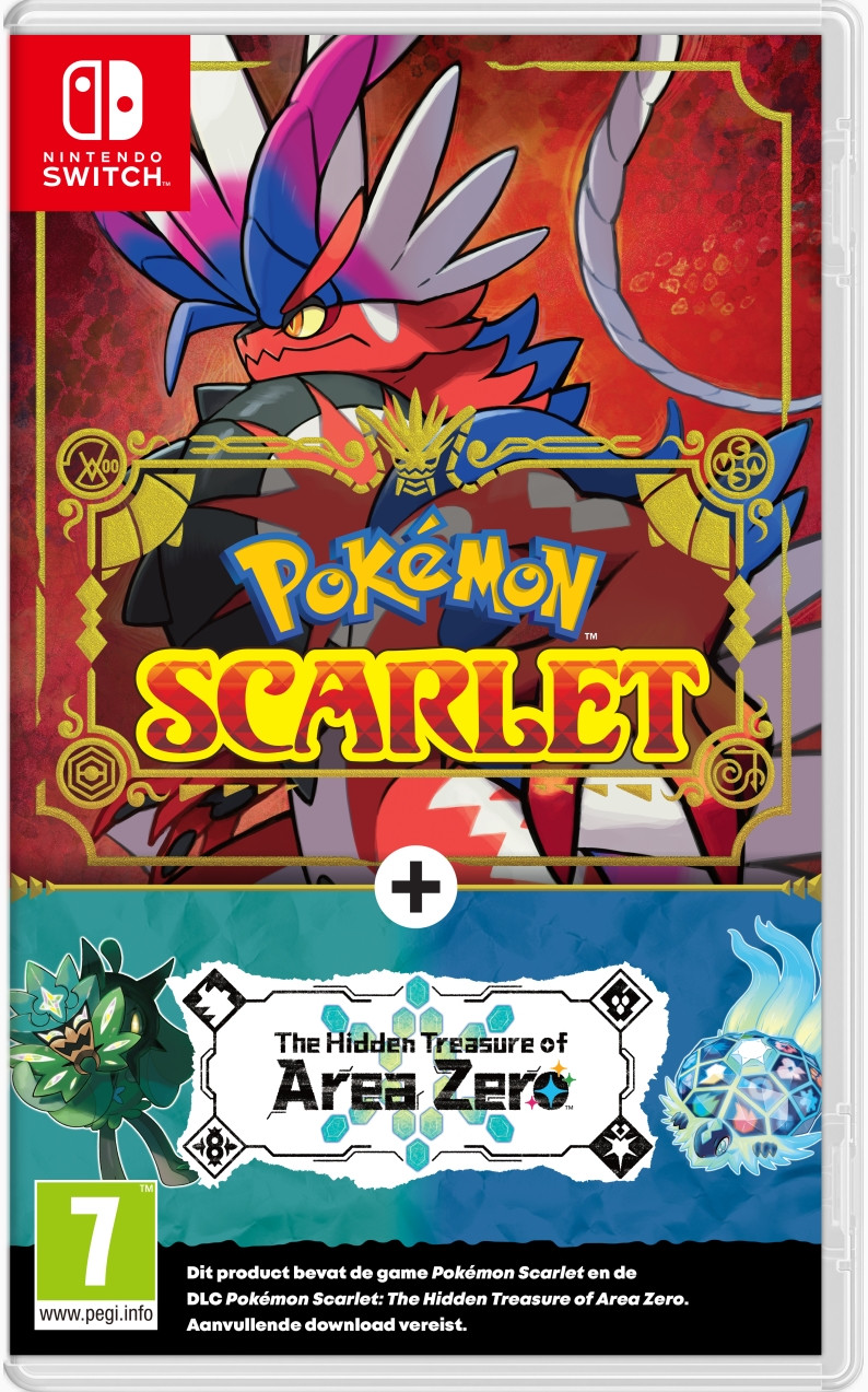 Pokemon Scarlet + The Hidden Treasure of Area Zero DLC