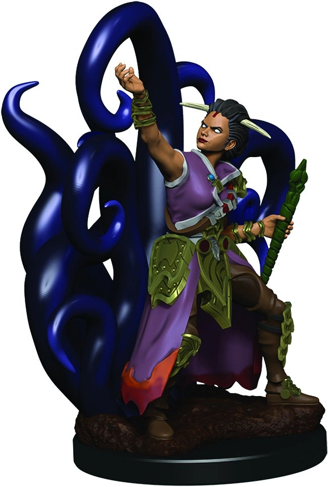 Dungeons & Dragons Icons of the Realms - Female Human Warlock Premium Figure