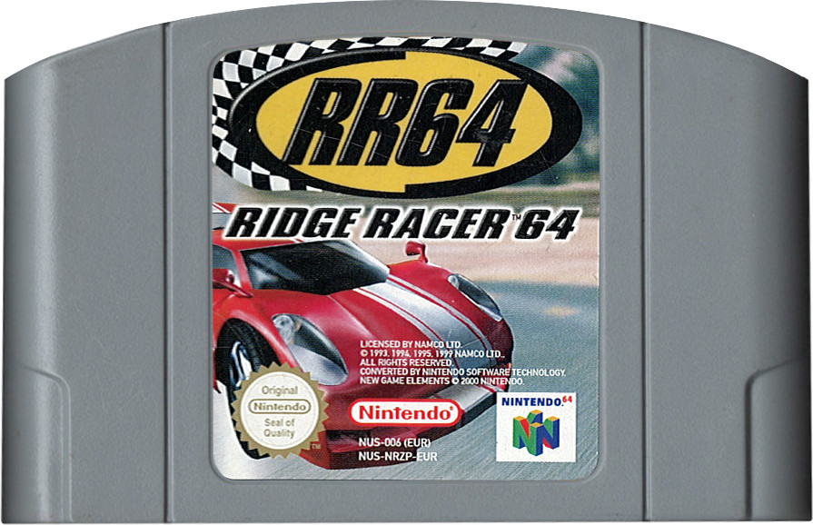 Ridge Racer 64 (losse cassette)