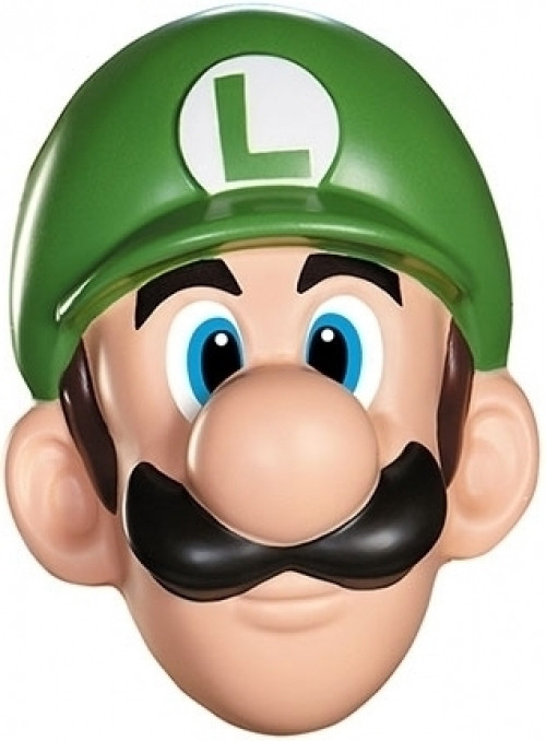 Image of World of Nintendo Luigi Face Mask (Kids Size)
