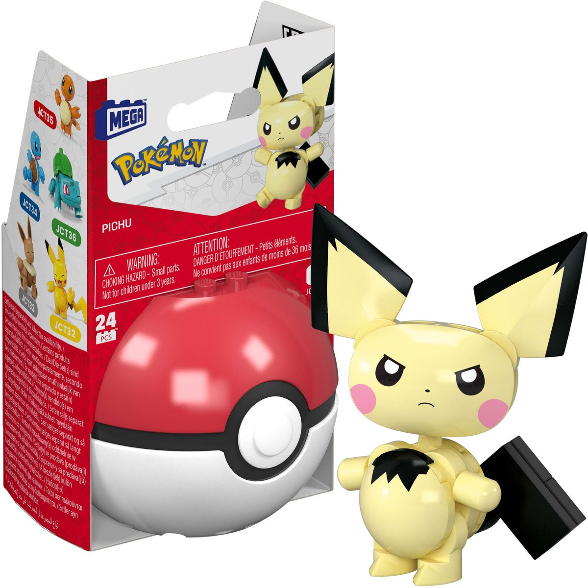 Mega Construx Pokemon - Pichu & Pokeball