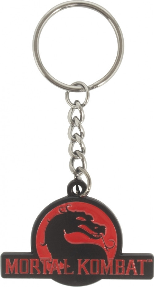 Mortal Kombat - Logo Metal Keychain
