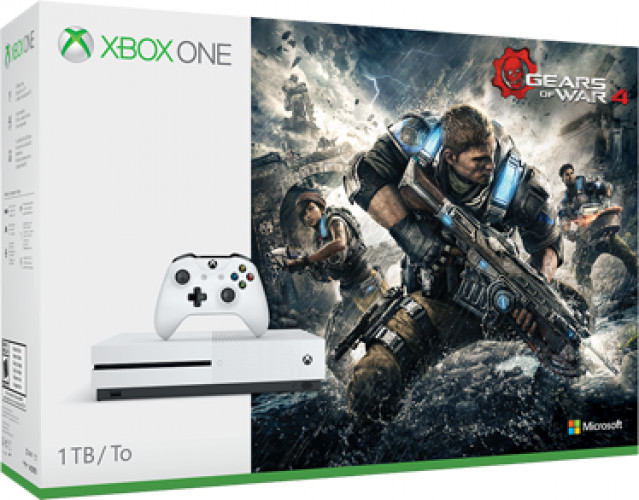 Image of Microsoft Xbox One S 1TB incl. Gears Of War 4 USK 18