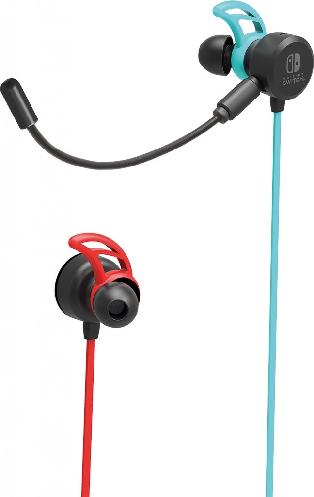 Hori Gaming Earbuds Pro - Neon Blue / Red