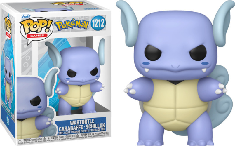 Pokemon Funko Pop Vinyl: Wartortle (1212)