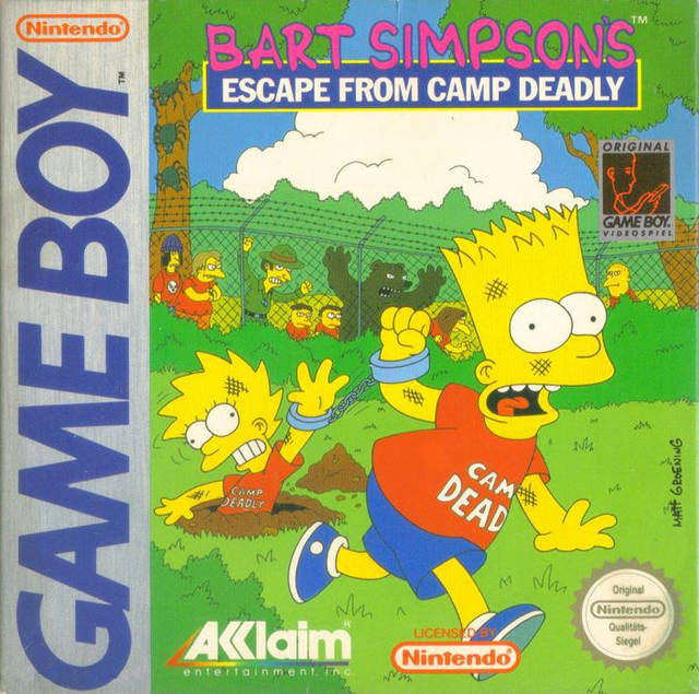 Bart Simpson Escape From Camp Deadly afbeelding