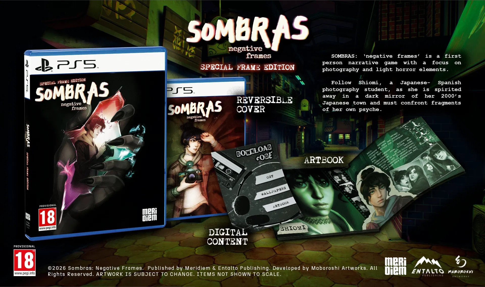 Sombras: Negative Frames Special Frames Edition