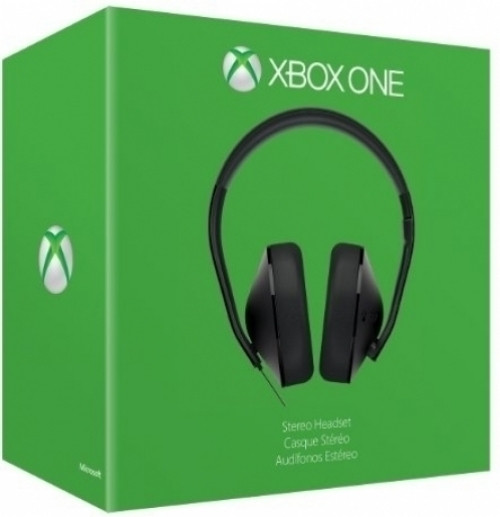 Image of Microsoft Xbox One Stereo Headset (Black)