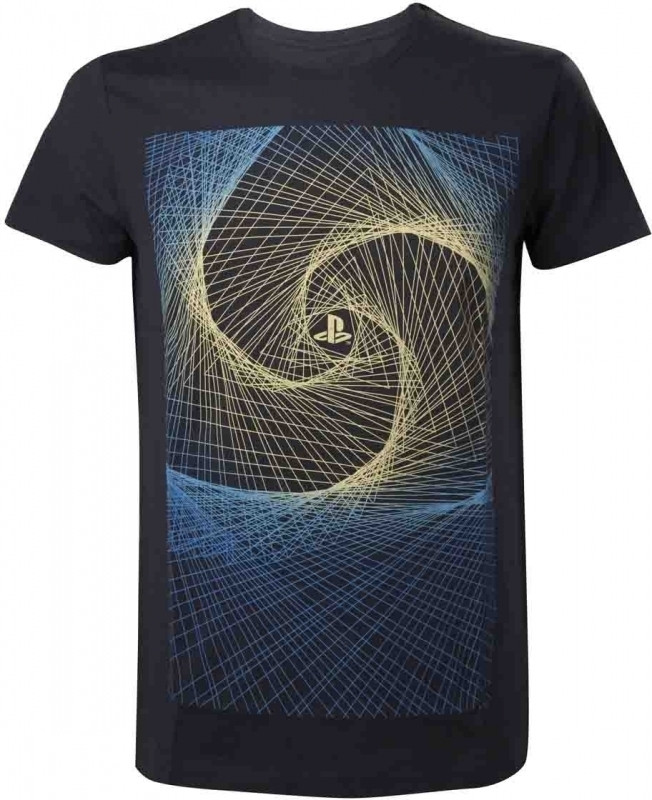PlayStation - Wireframe Artwork Men's T-shirt