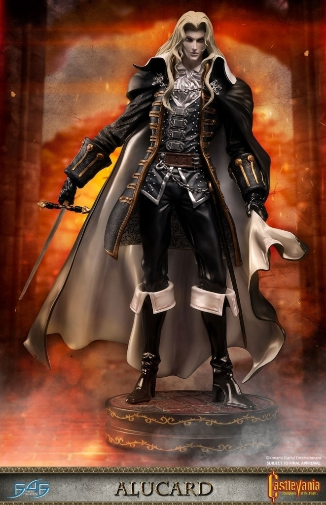 Castlevania Symphony of the Night Alucard Statue (First 4 Figures)