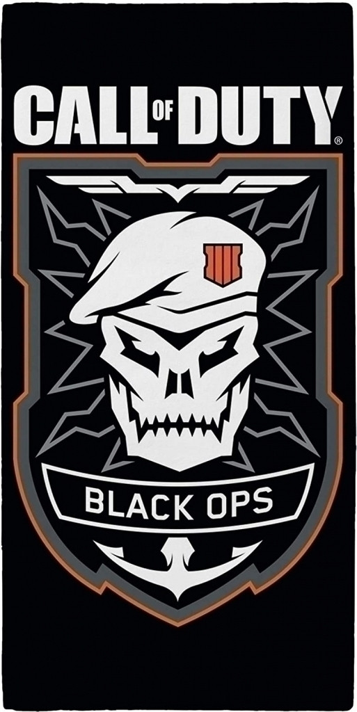 Call of Duty Black Ops 4 Emblem Towel (140cm x 70cm)