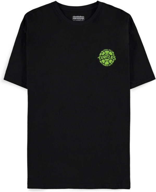 Teenage Mutant Ninja Turtles Heren Tshirt -L- New York City Zwart