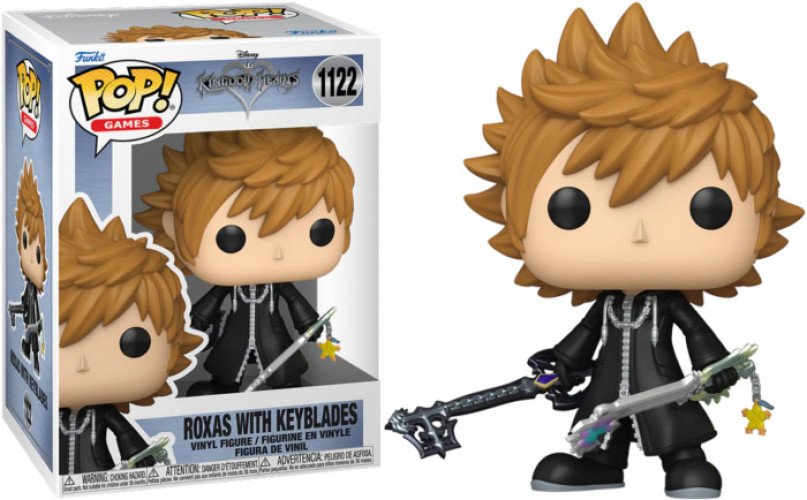 Kingdom Hearts Funko Pop Vinyl: Roxas with Keyblades afbeelding