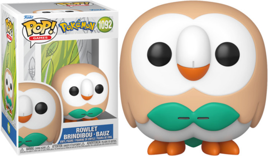 Pokemon Funko Pop Vinyl: Rowlet afbeelding