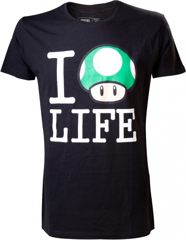 Nintendo T-Shirt I Mushroom Life