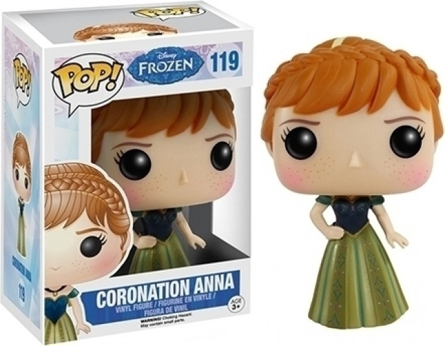 Image of Disney Frozen Pop Vinyl: Coronation Anna