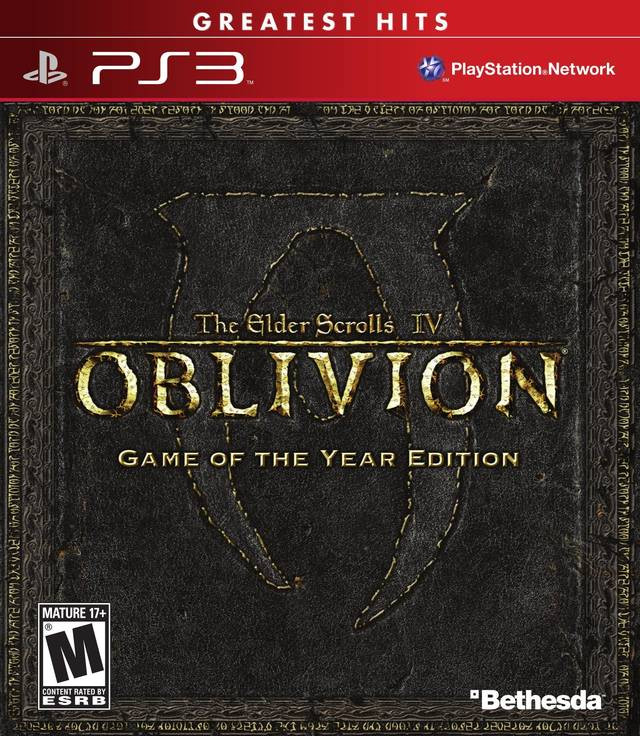Image of The Elder Scrolls 4 Oblivion GOTY Edition (greatest hits)