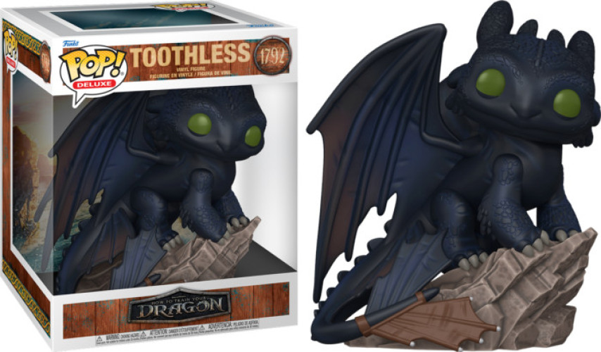 How to Train Your Dragon (2025) Funko Pop Deluxe Vinyl: Toothless afbeelding