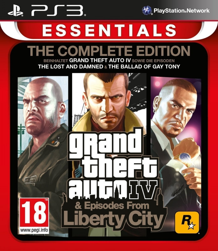 Grand Theft Auto 4 The Complete Edition (essentials)