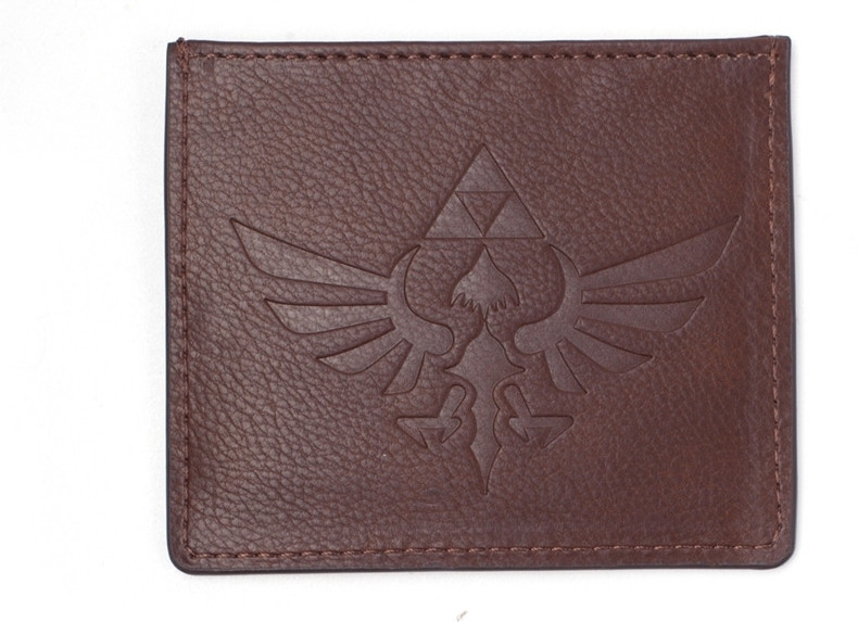 Zelda - Leather Card Wallet With Debased Logo