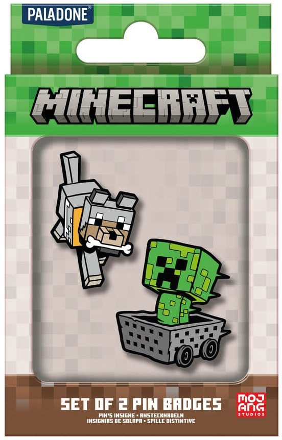 Minecraft - Pin Badge 2-Pack