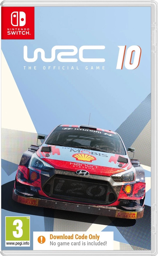 WRC 10 - Nintendo Switch - Code in a box