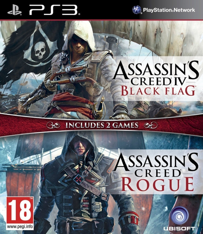 Image of Assassin's Creed 4 Black Flag + Assassin's Creed Rogue