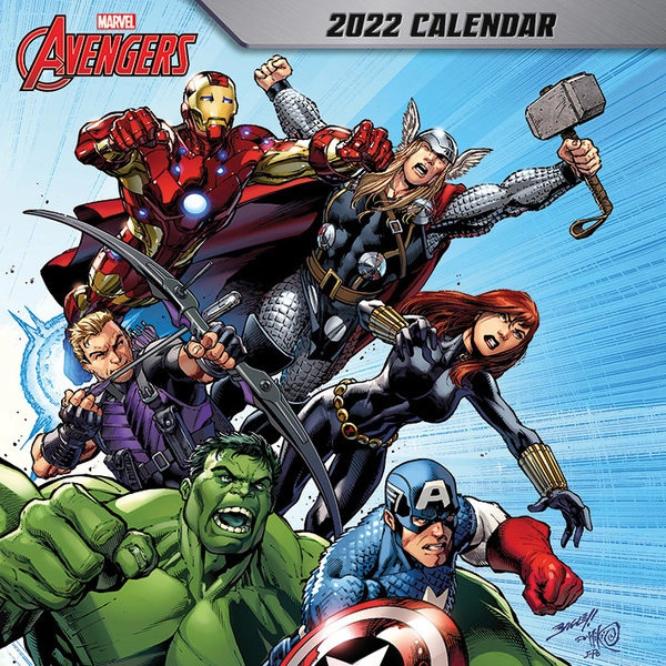 Marvel Avengers Calendar 2022