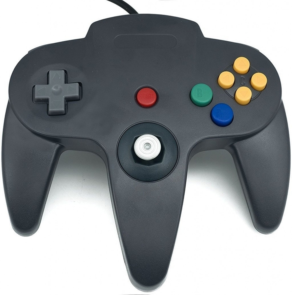 Image of Nintendo 64 Controller Zwart (TTX Tech)