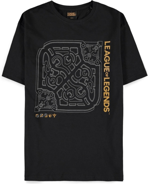 League Of Legends Heren Tshirt -2XL- Zwart