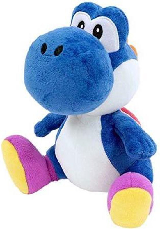 Image of Super Mario Bros.: Blue Yoshi 6 inch Plush