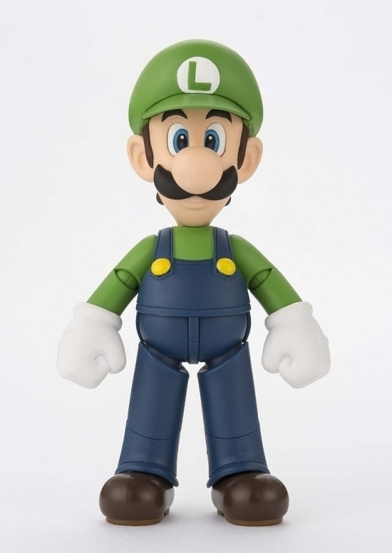 Image of Super Mario S.H. Figuarts 4 inch Luigi Action Figure