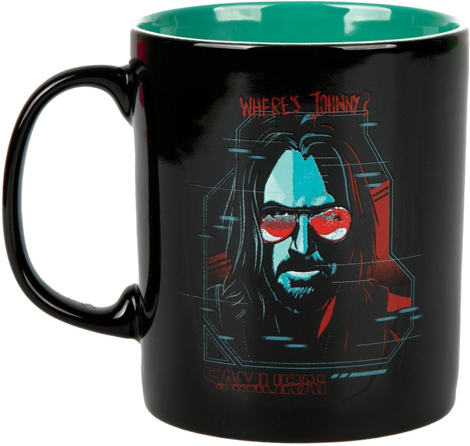 Cyberpunk 2077 - Digital Ghost Mug