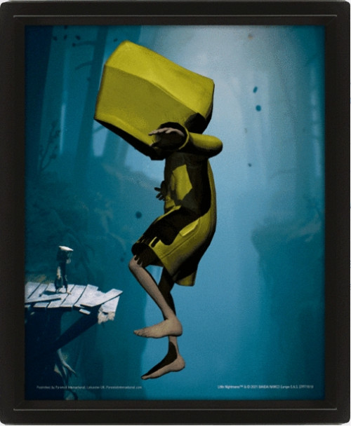 Little Nightmares - Six Falling Framed 3D Poster