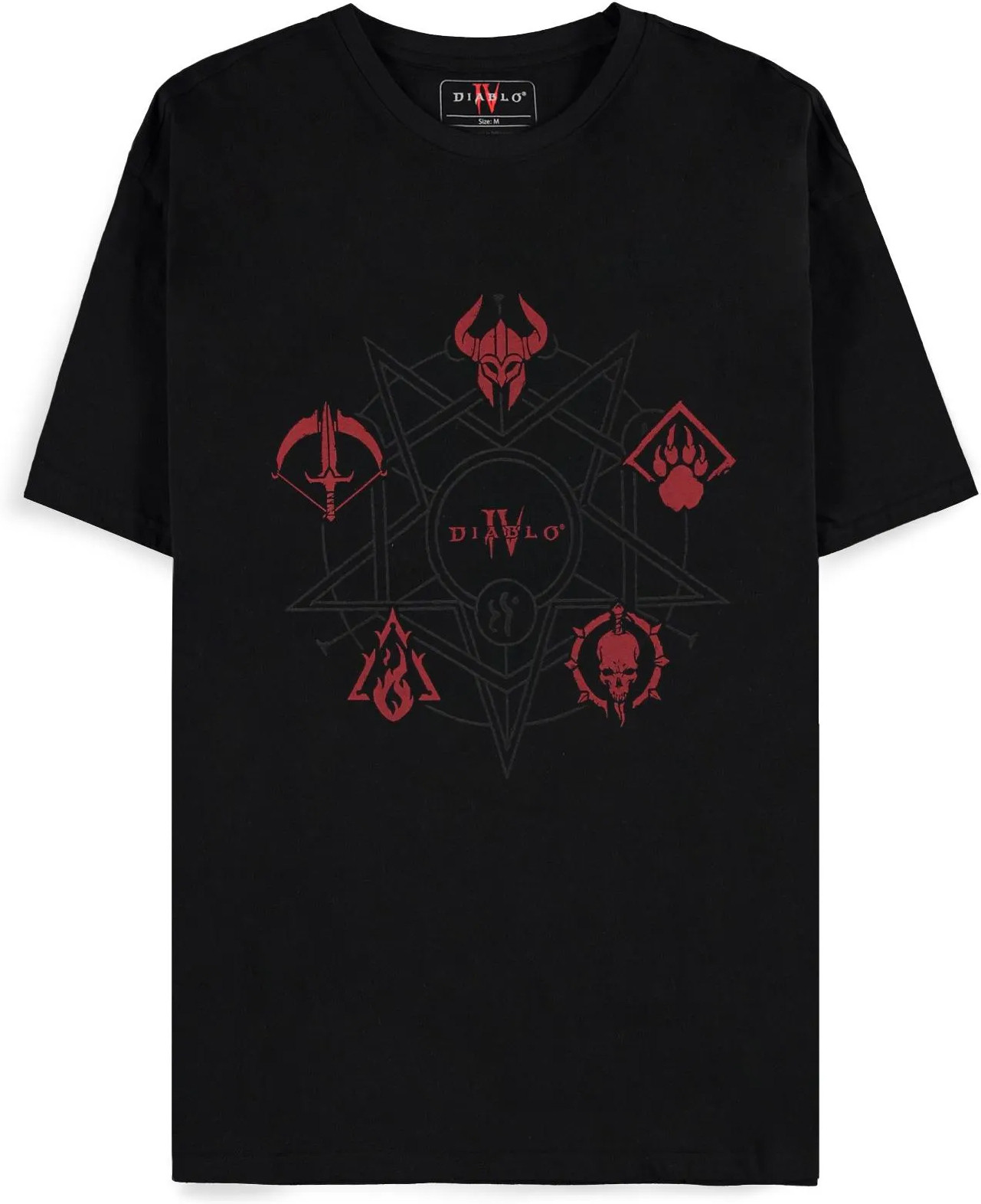 Diablo IV - Class Icons Men's T-shirt afbeelding