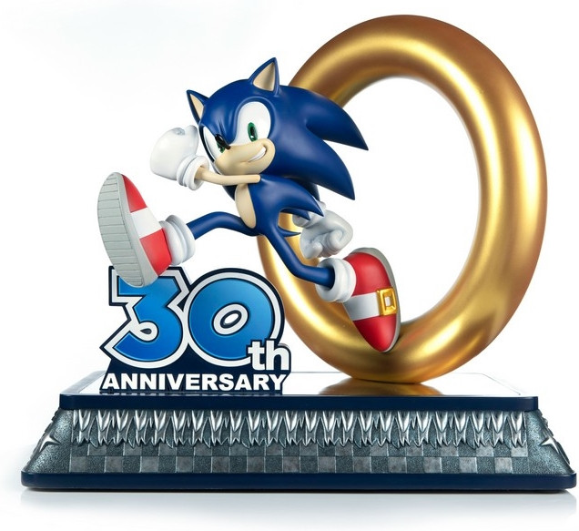 Sonic the Hedgehog - 30th Anniversary Sonic Standard Edition Statue (First 4 Figures) afbeelding